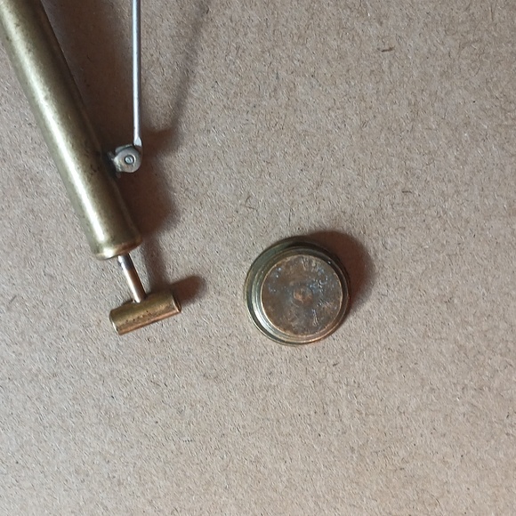 Rare Vintage Brass 1950's Bug Sprayer Perfume Atomizer - Picture 2 of 4